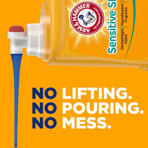 Arm & Hammer センシティブスキン 敏感肌用液体洗剤 2本セット ARM & HAMMER 170 oz. Sensitive Skin Plus Fresh Scent Liquid