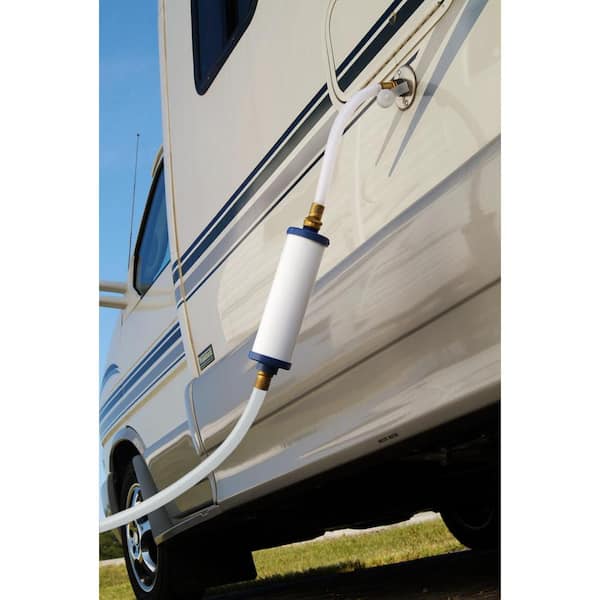 RV WATER FILTER Parts And Accessories Inline System With Hose Camper  Trailer