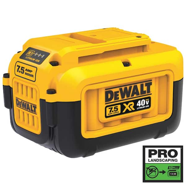 DEWALT 40V MAX 7.5Ah Lithium Ion Battery Pack DCB407 The Home Depot