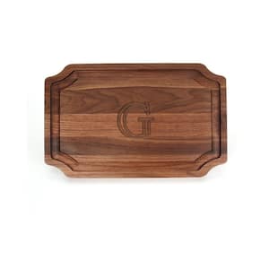 Scalloped Walnut Carving Board G