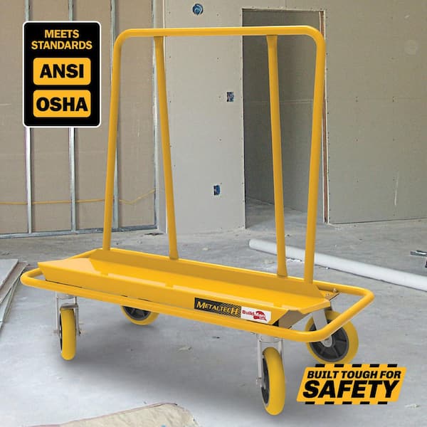 Drywall Cart Welded with 3000 lbs. Load Capacity