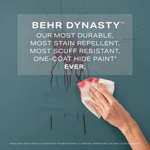 BEHR DYNASTY 8 oz. #N390-6 Laurel Garland One-Coat Hide Satin