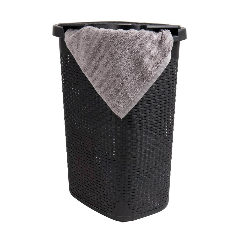 Laundry Bin 60 litre - Matt Black