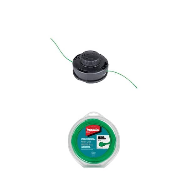 Rapid Load Bump and Feed Trimmer Head with 0.080 in. x 175 ft. Twisted Trimmer Line