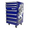 Koolatron® Michelin® Tool Chest Compact Fridge, 1.8 Cubic Foot / 50 L,  Blue, for shop floor, service center, garage, workshop, home, den, games  room, cottage, beer, beverages, snacks 