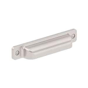 Torino Collection 5 1/16 in. (128 mm) Brushed Nickel Transitional Cabinet Cup Pull