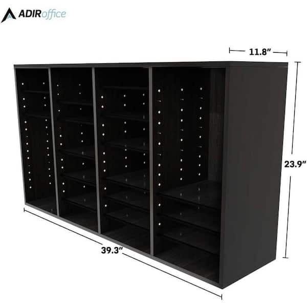 10.63 x 7.2 x 1.73 15 Compartment Adjustable Part Organizer