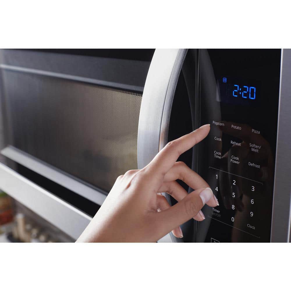 Whirlpool 1.7 Cu. Ft. Stainless Steel Over-the-Range Microwave