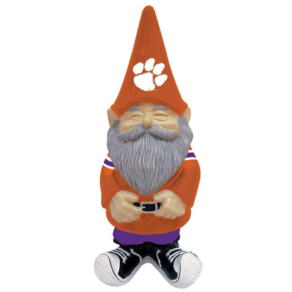 Evergreen Clemson University 11 in. Garden Gnome