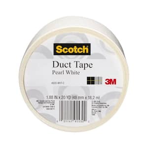 1.88 in. x 20 yds. White Duct Tape (Case of 6)