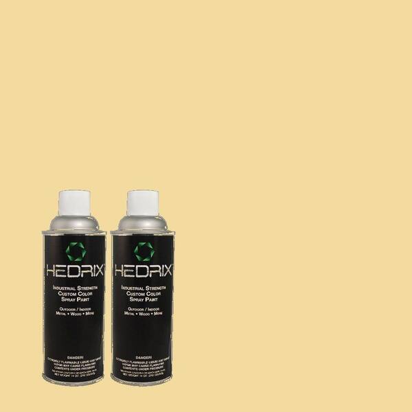 Hedrix 11 oz. Match of QE-26 Fireflies Semi-Gloss Custom Spray Paint (8-Pack)