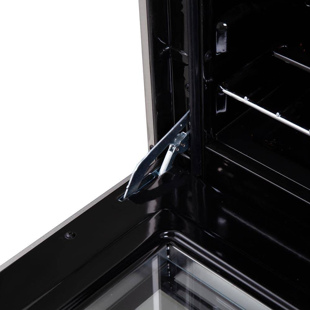 Loiano 24-inch Stainless Steel Freestanding Electric Range with Storage Drawer