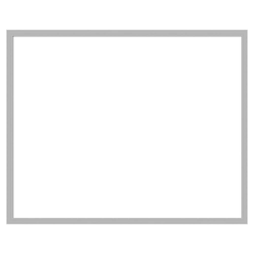 Hera Chrome 31 in. x 25 in. Polystyrene Framed Dry Erase Magnetic Memo Board price history on PriceWatchPro