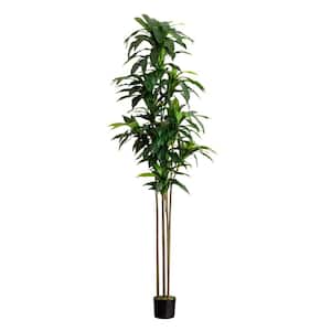 9 ft. Artificial Dracaena Tree with Real Touch Leaves
