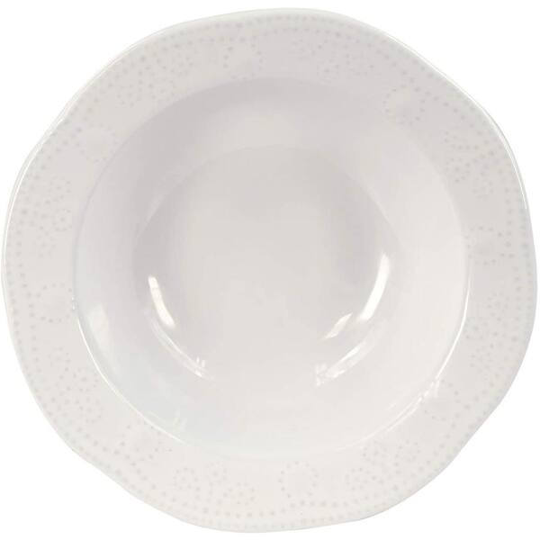 Aoibox 12-Piece Modern White Porcelain Dinnerware Set (Service for