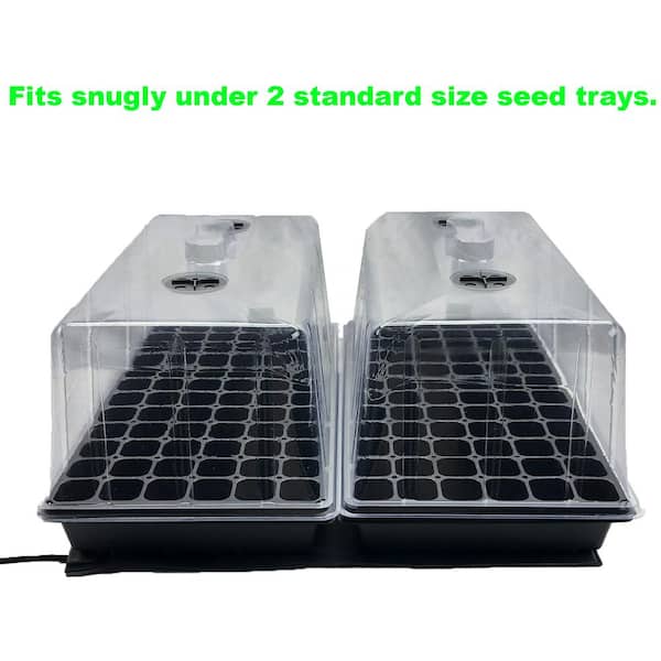 Electronic Heated Seedling Tray Mat for Greenhouse or Indoor Use 
