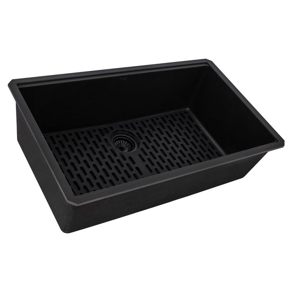 Ruvati epiGranite 32 in. Undermount SIngle Bowl Urban