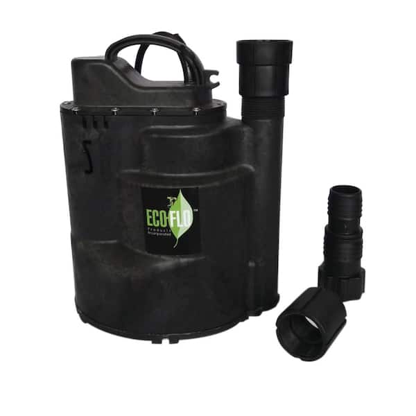 ECO FLO 1/3 HP Submersible Utility Pump - Automatic