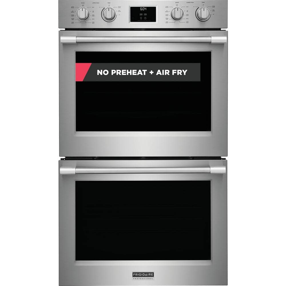 Professional 30 in. Double Electric Wall Oven with Total Convection in Stainless Steel -  Frigidaire, PCWD3080AF