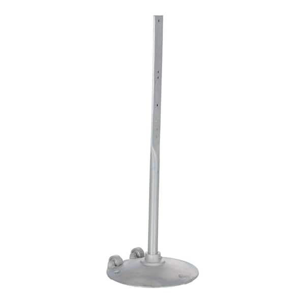 Vestil 48 in. x 18 in. Dia Steel Sign Stand with Wheels