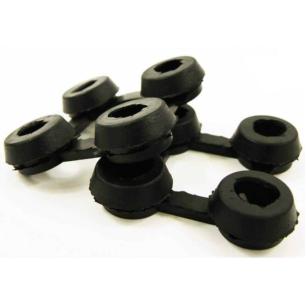Black Interlocking Railing Rubber Connectors For Door Mat Anti-Fatigue Set of 2 price history on PriceWatchPro