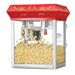 Foundation 6 oz. Red Countertop Popcorn Machine