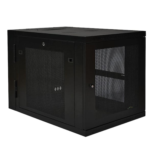 Tripp Lite SmartRack 12-Unit Server-Depth Wall Mount Rack Enclosure Cabinet