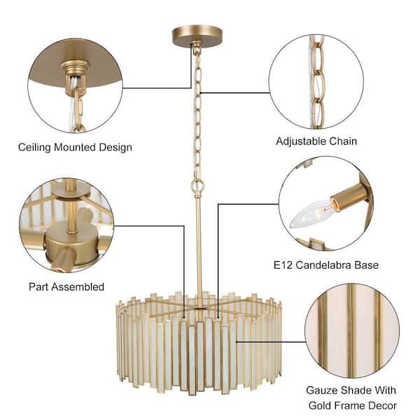 Candelabra with Gauze