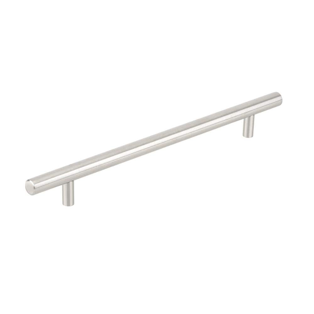 Tivoli Collection 8-5/8 in. (219 mm) Modern Brushed Stainless Steel Cabinet Bar Pull price history on PriceWatchPro