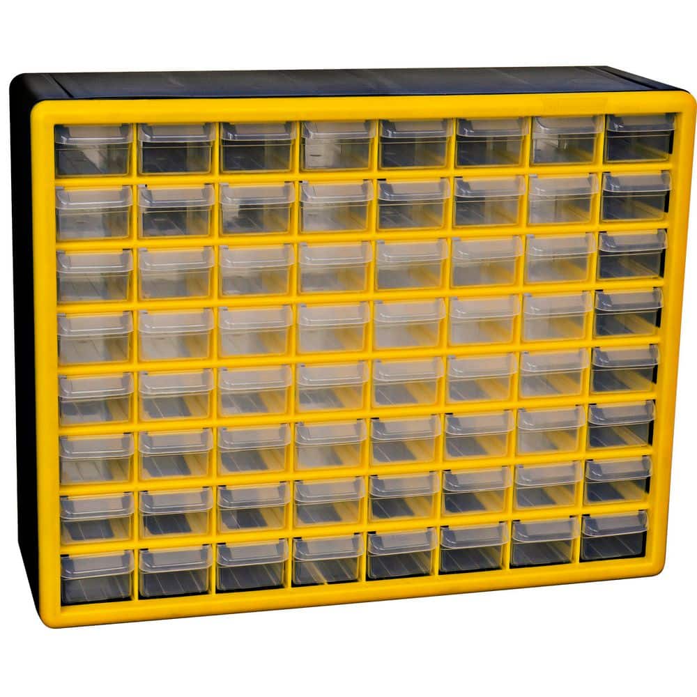 yellow-64-drawer-akro-mils-