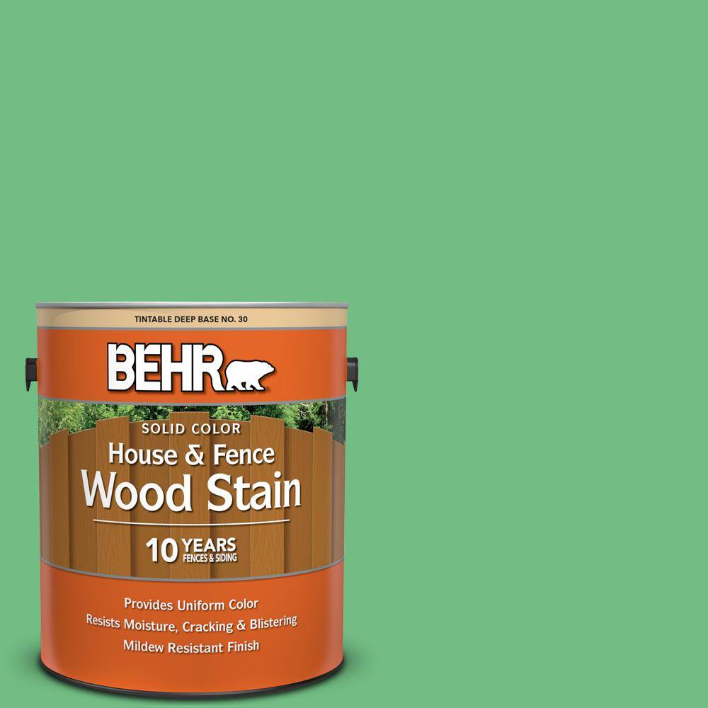 1 gal. #P400-5 Winter Shamrock Solid Color House and Fence Exterior Wood St