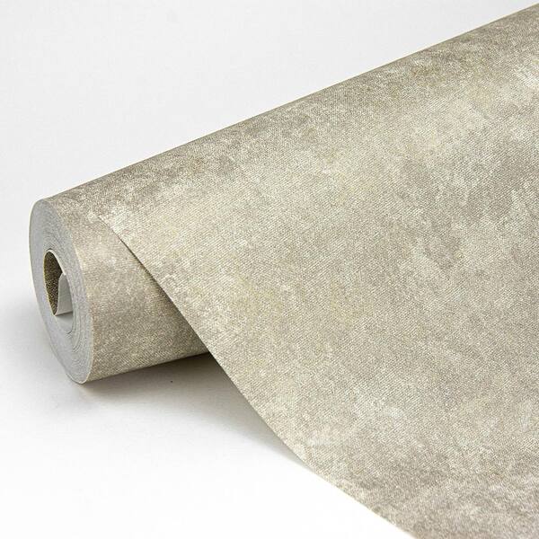 Fruor Patinaさん Brewster Axel Light Grey Patina Texture Grey Wallpaper