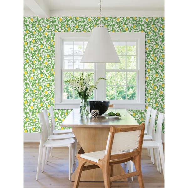 Green Meyer Peel and Stick Wallpaper