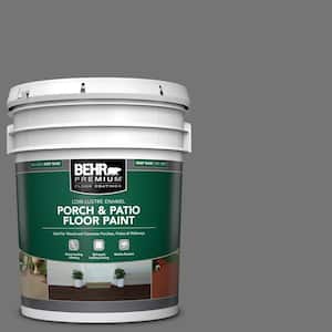 5 gal. #N520-5 Iron Mountain Low-Lustre Enamel Interior/Exterior Porch and Patio Floor Paint