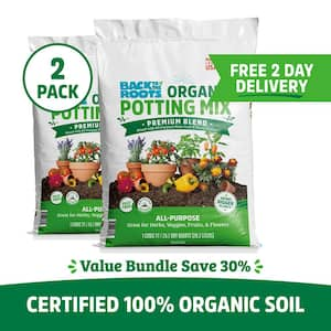 Organic Potting Mix (2 1 cu.ft. Bags )