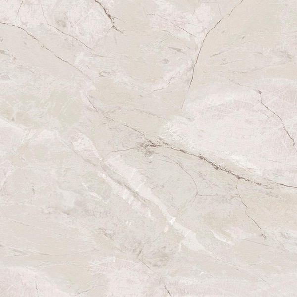 Carrara Marble Vinyl Strippable Roll Wallpaper (Covers 56 sq. ft.)