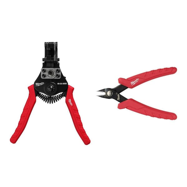 Automatic Wire Stripper & Cutter plus Mini Flush Cutters