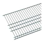 Maximum Load 72 in. W x 16 in. D Silver Ventilated Wire Shelf