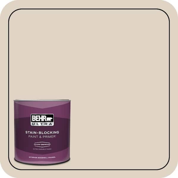 BEHR ULTRA 1 qt. #PWN-42 Parisian Taupe Extra Durable Eggshell Enamel Interior Paint & Primer