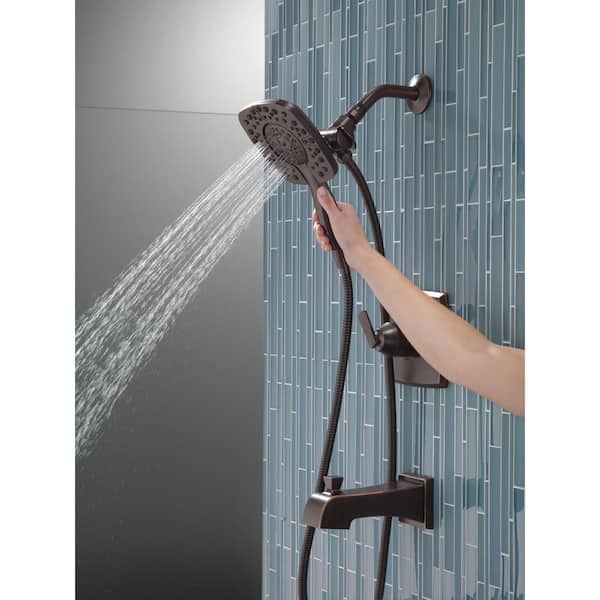 Ashlyn In2ition 1-Handle Tub and Shower Faucet Trim Kit in Venetian Bronze (Valve Not Included)