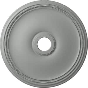 24" x 3-5/8" ID x 1-3/4" Theia Urethane Ceiling Medallion (Fits Canopies upto 6-3/4"), Primed White