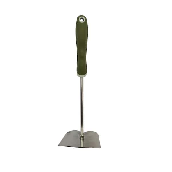 Worth Garden Carbon Steel 9 in. Hand Hoe with Comfort Handle