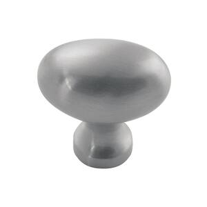 Williamsburg 1-1/4 in. x 13/16 in. Stainless Steel Cabinet Knob (10-Pack)