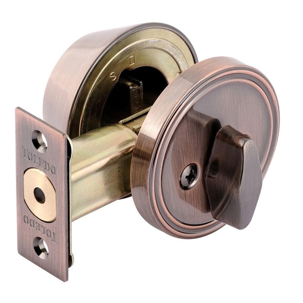 Single Cylinder Antique Copper Deadbolt price history on PriceWatchPro