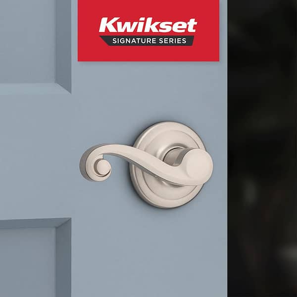 Kwikset Lido Satin Nickel Hall/Closet Door Handle 720LL 15 CP
