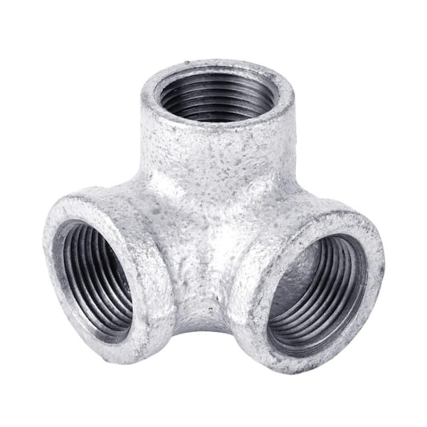 STZ 1/2 in. Galvanized Iron 90° Side Outlet Elbow