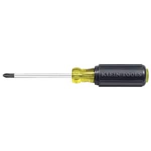 #2 Profilated Phillips Head Screwdriver with 4 in. Round Shank and Cushion Grip Handle