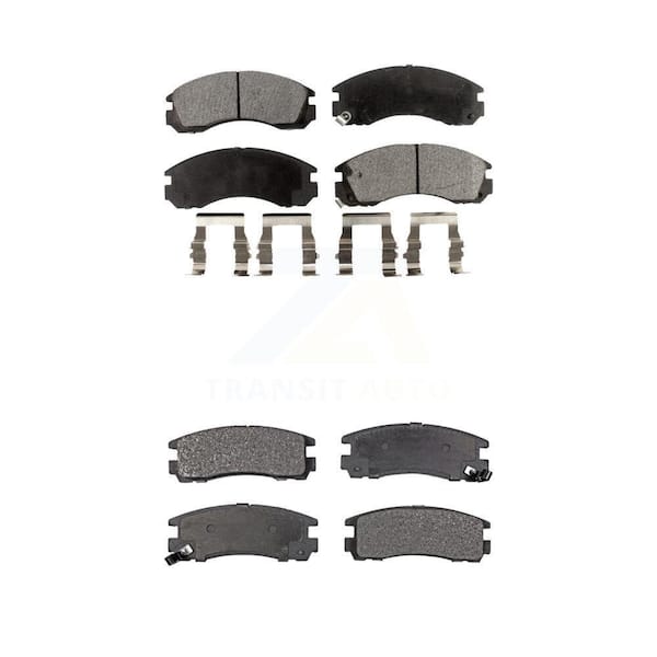 TEC Front Rear Ceramic Brake Pad Kit For Mitsubishi Eclipse 3000GT Galant Dodge Stealth Eagle KTC-100339