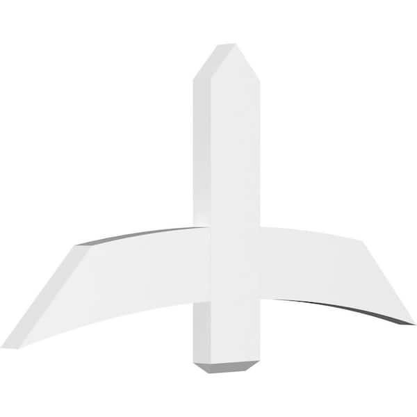 Ekena Millwork Bellingham 48 in. W x 24 in. H x 2 in. D Signature Polyurethane Bracket