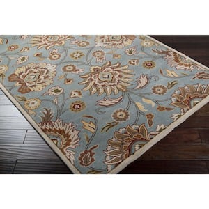 Cambrai Moss 2 ft. x 4 ft. Hearth Indoor Area Rug